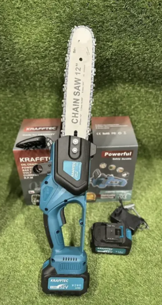 Акумуляторна ланцюгова пила Krafftec 52V - зображення 8