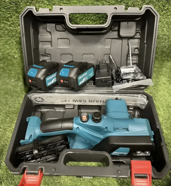 Акумуляторна ланцюгова пила Krafftec 52V - зображення 9