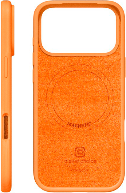 Чохол Crong Color Magnetic для Apple iPhone 17 Pro Orange (CRGCOLRMIP1763PORG) - Фото 1 Чохол Crong Color Magnetic для Apple iPhone 17 Pro Orange (CRGCOLRMIP1763PORG) - зображення 1