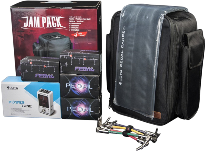 Zestaw efektów gitarowych z wyposażeniem Joyo JamPack - Zdjęcie 1 Zestaw efektów gitarowych z wyposażeniem Joyo JamPack - obraz 1
