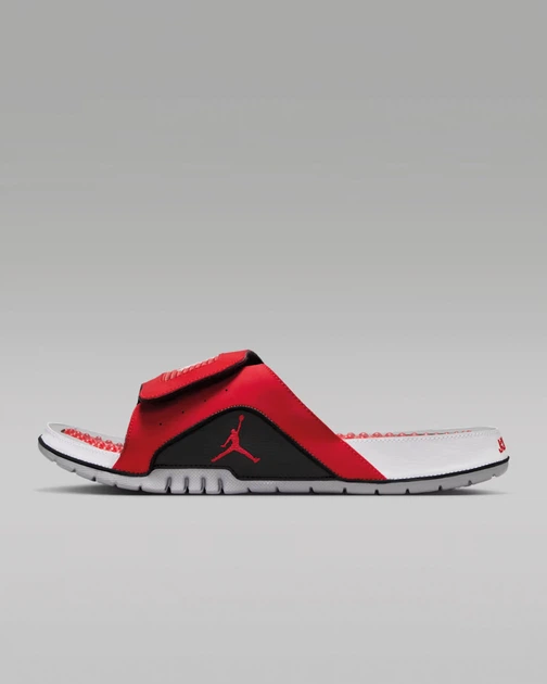 Тапочки чоловічі Jordan Hydro 4 Retro 532225-600 червоні - 42.5 - зображення 2