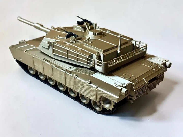 Конструктор для сборки танка M1A1 Abrams, масштаб 1:35 - изображение 4