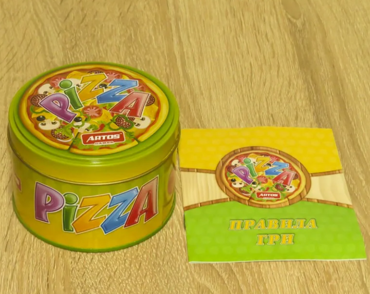 Настольная игра Пицца Artos, 70 карточек, развивающая, 5+, игра для детей и всей семьи - изображение 4