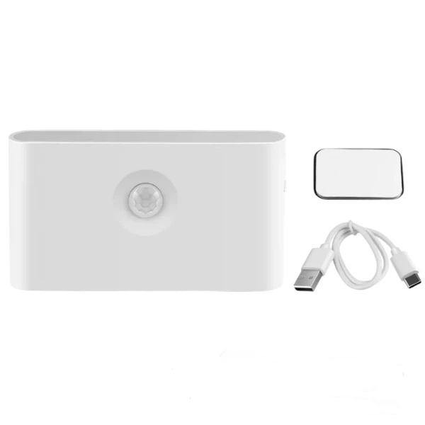 Светильник аккумуляторный Беспроводной с датчиком движения без монтажа Smart Induction lamp AND HA-182 белый - изображение 5