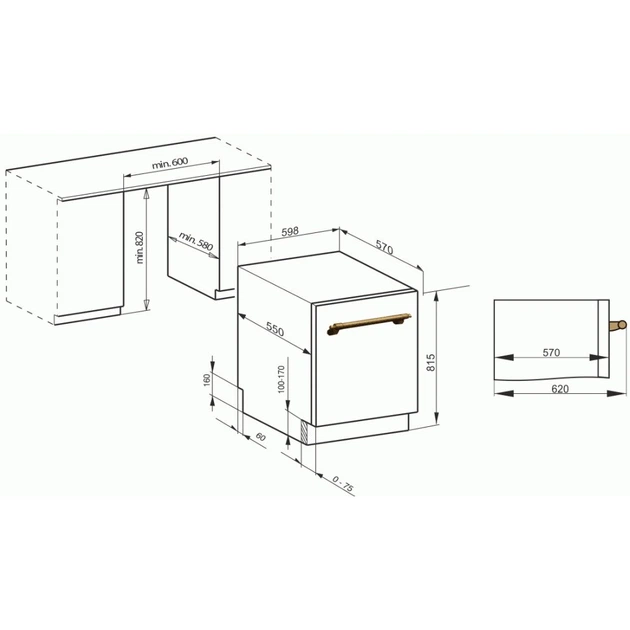 Встраиваемая посудомоечная машина Kaiser S 60U88 XL Em - изображение 4