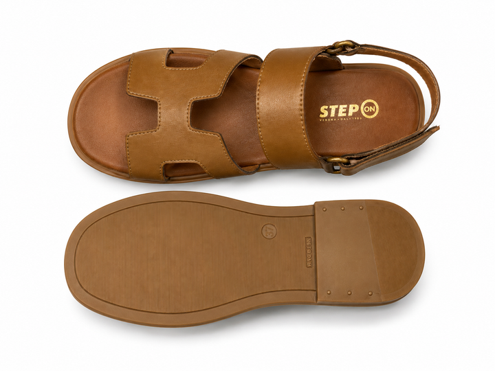 Босоножки женские Step On Трюфельный 39р. - Фото 2 Босоножки женские Step On Трюфельный 39р. - изображение 2