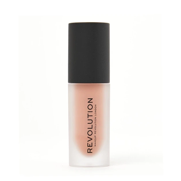 Makeup Revolution Matte Bomb Liquid Lipstick Помада для губ "Nude Charm" - зображення 3