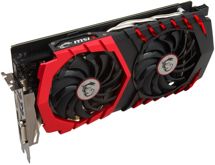 Видеокарта GeForce GTX 1060 6GB MSI Gaming (GTX 1060 GAMING 6G) Б/У - Фото 2 Видеокарта GeForce GTX 1060 6GB MSI Gaming (GTX 1060 GAMING 6G) Б/У - изображение 2