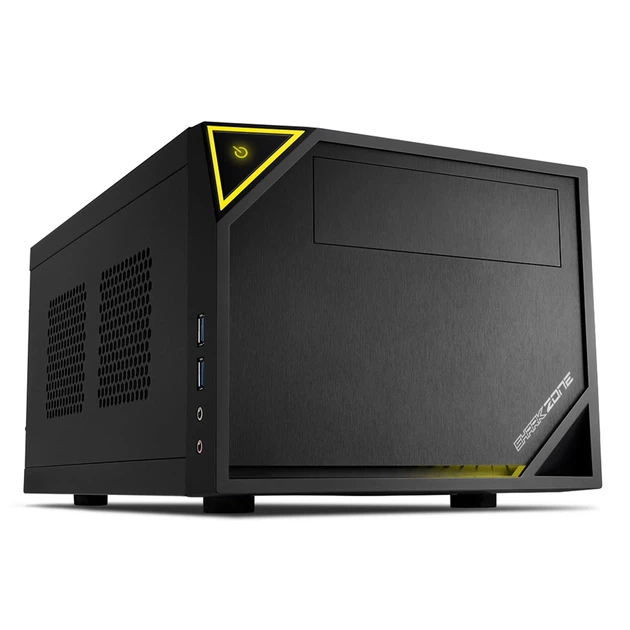 Корпус Sharkoon Shark Zone C10 / Mini-ITX / без БП / USB 3.0 / 1x120мм / Support Liquid Cooling / Black (101630677) - Уценка - Фото 2 Корпус Sharkoon Shark Zone C10 / Mini-ITX / без БП / USB 3.0 / 1x120мм / Support Liquid Cooling / Black (101630677) - Уценка - изображение 2