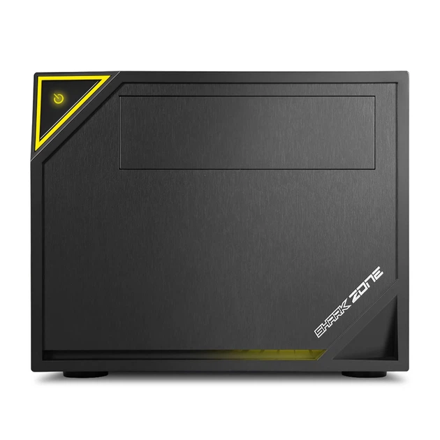 Корпус Sharkoon Shark Zone C10 / Mini-ITX / без БП / USB 3.0 / 1x120мм / Support Liquid Cooling / Black (101630677) - Уценка - Фото 3 Корпус Sharkoon Shark Zone C10 / Mini-ITX / без БП / USB 3.0 / 1x120мм / Support Liquid Cooling / Black (101630677) - Уценка - изображение 3