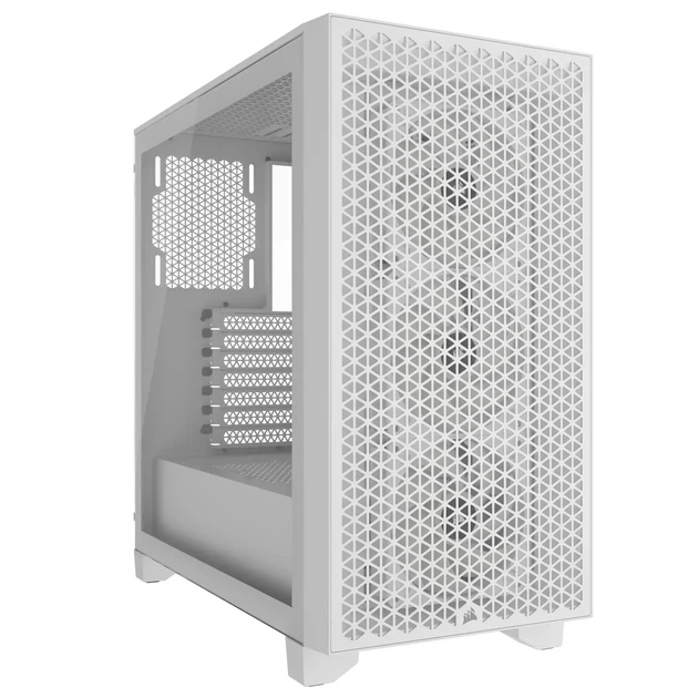 Корпус Corsair 3000D RGB Airflow / Mid-Tower / 3x120mm ARGB / Tempered Glass / White - Уценка - изображение 2