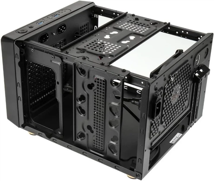 Корпус Kolink Satellite / без БП / Mini-ITX / Micro-ATX / 1x120мм / USB 3.0 / Черный (101652500) - Уценка - Фото 4 Корпус Kolink Satellite / без БП / Mini-ITX / Micro-ATX / 1x120мм / USB 3.0 / Черный (101652500) - Уценка - изображение 4