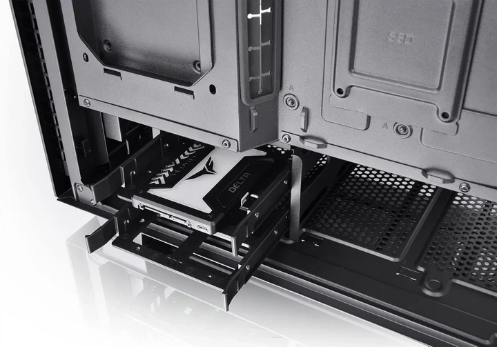 Корпус Thermaltake V350 TG ARGB Air (CA-1S3-00M1WN-03) / без БП / Черный (101632838) - Уценка - изображение 10