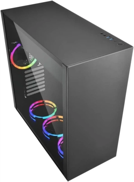 Корпус для ПК Sharkoon Pure Steel / ARGB / Черный (102022902) - Уценка - изображение 3