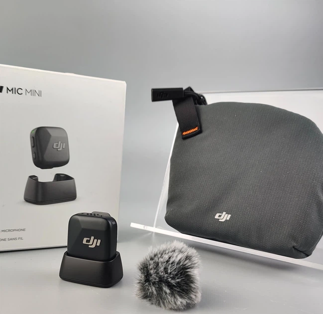 Микрофон DJI Mic Mini Infinity Black (101673866) - Уценка - Фото 8 Микрофон DJI Mic Mini Infinity Black (101673866) - Уценка - изображение 8