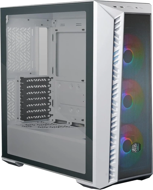 Корпус для ПК Cooler Master MasterBox 520 Mesh ARGB Белый (102027526) - Уценка - изображение 4