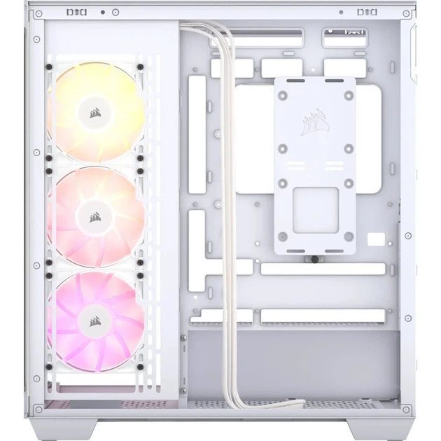 Корпус Corsair 3500X ARGB / Mid-Tower / 3x120mm ARGB Fans / E-ATX / без БП / Белый (101898064) - Уценка - изображение 3