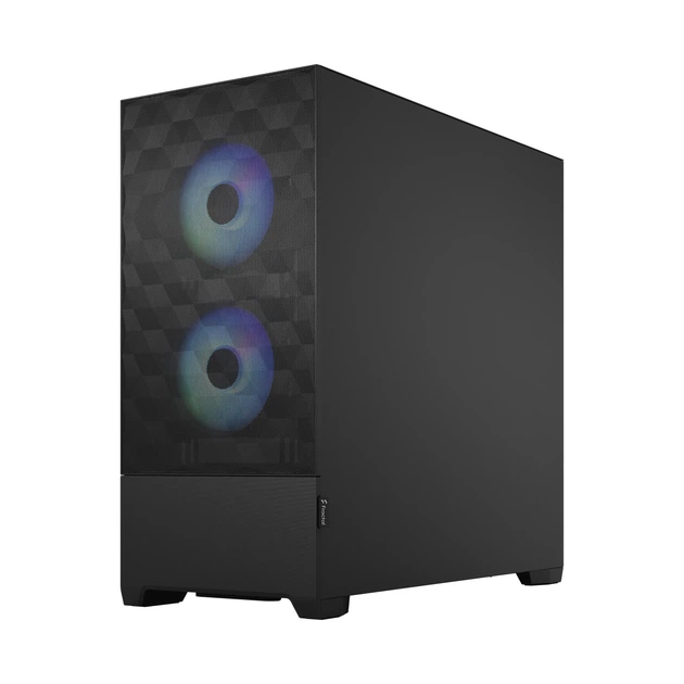 Корпус Fractal Design Pop Air RGB / без БЖ / ATX / Midi-Tower / 3x120mm ARGB / Glass / USB 3.0 / Black (101633460) - Уценка - изображение 3