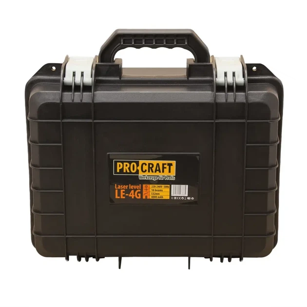 Лазерный уровень Procraft LE-4G (16 зеленых лучей) - изображение 7