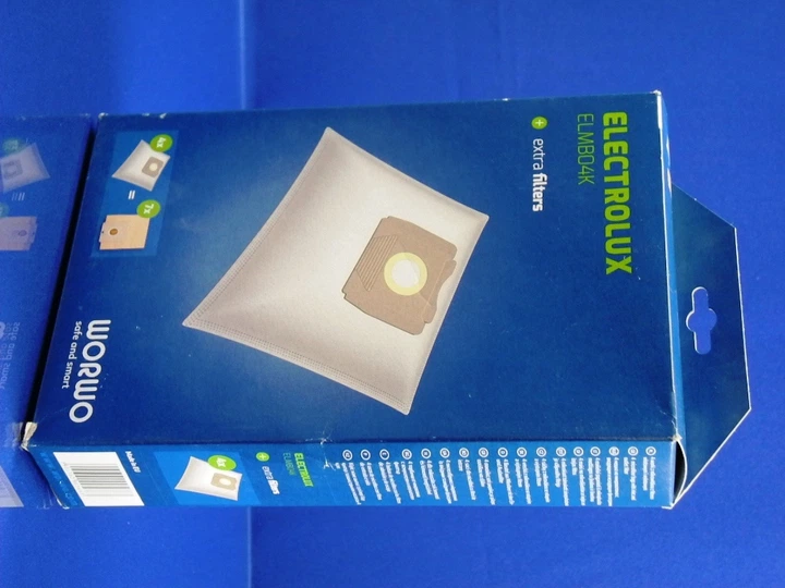 Набір одноразових мішків WORWO для пилососу Electrolux/AEG/PHILIPS (ELMB04K) - зображення 3