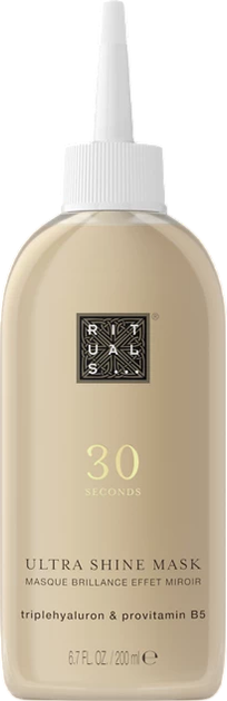 Maska do włosów Rituals 30 Seconds Ultra Shine 200 ml (8719134195651) - Zdjęcie 1 Maska do włosów Rituals 30 Seconds Ultra Shine 200 ml (8719134195651) - obraz 1