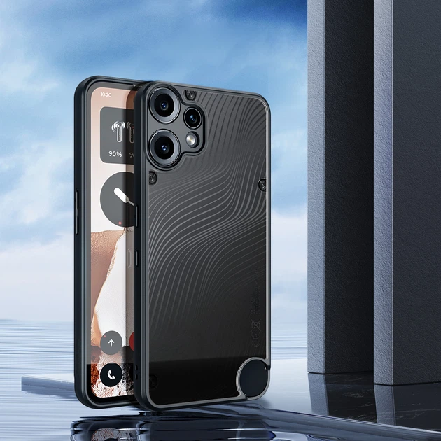 Чохол Dux Ducis Aimo Series для Nothing CMF Phone 2 Pro Black - Фото 3 Чохол Dux Ducis Aimo Series для Nothing CMF Phone 2 Pro Black - изображение 3