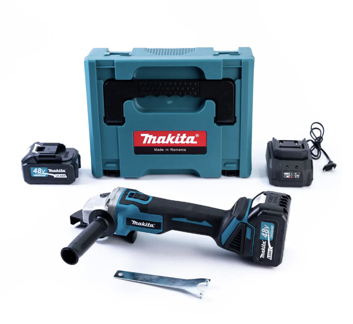 Аккумуляторная угловая шлифовальная машина Makita DGA554ZL - изображение 7