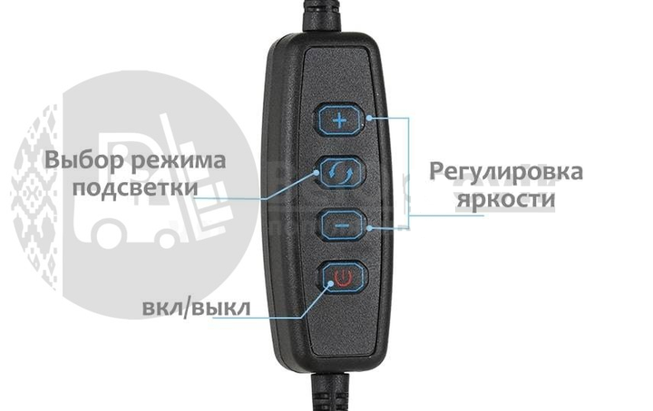 Тримач на гнучкій ніжці для мобільного телефону з Led підсвічуванням Professional Live Streaming - зображення 7