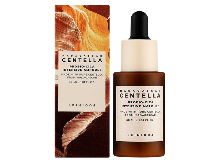 Восстанавливающая сыворотка для лица с пробиотиками SKIN1004 Madagascar Centella Probio-Cica Intensive Ampoule, 30мл (8809913830634) - изображение 3