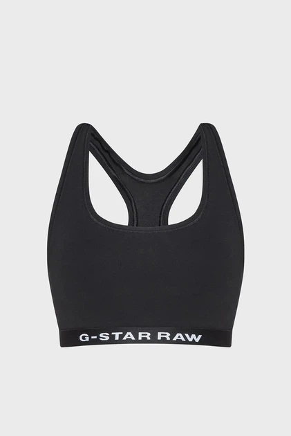 Жіночий чорний топ Bralette G-Star RAW L D23776, D516 - зображення 5
