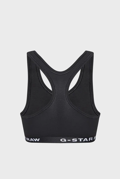 Жіночий чорний топ Bralette G-Star RAW L D23776, D516 - зображення 6