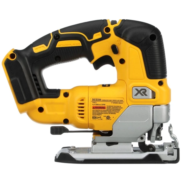 Лобзик акумуляторний DeWalt XR 18 В з 2 АКБ 5 А·год і ЗП (DCS334P2-QW) (5035048710661) - Фото 3 Лобзик акумуляторний DeWalt XR 18 В з 2 АКБ 5 А·год і ЗП (DCS334P2-QW) (5035048710661) - зображення 3