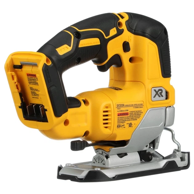 Лобзик акумуляторний DeWalt XR 18 В з 2 АКБ 5 А·год і ЗП (DCS334P2-QW) (5035048710661) - Фото 4 Лобзик акумуляторний DeWalt XR 18 В з 2 АКБ 5 А·год і ЗП (DCS334P2-QW) (5035048710661) - зображення 4