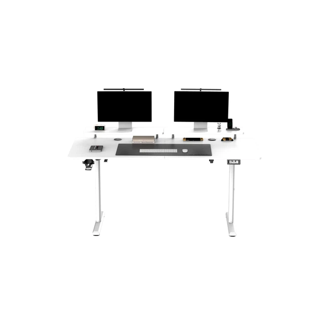 Геймерський ігровий стіл ULTRADESK Highlander XXL White - изображение 5