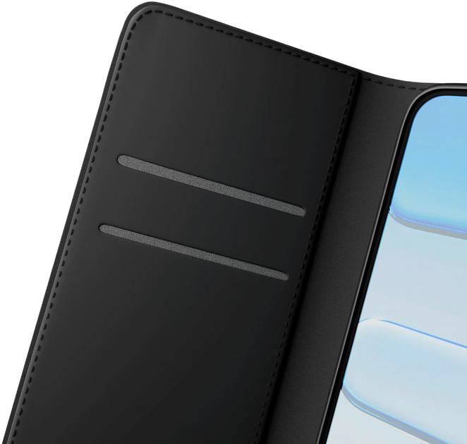 Etui z klapką Puro Wallet Stand Case do iPhone 17 Pro Max Black (8018417525766) - obraz 4