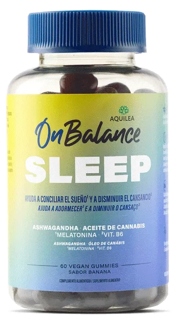 Suplement dla snu Aquilea OnBalance Sleep 60 żelek Smak Bananowy (8429603002105) - Zdjęcie 1 Suplement dla snu Aquilea OnBalance Sleep 60 żelek Smak Bananowy (8429603002105) - obraz 1