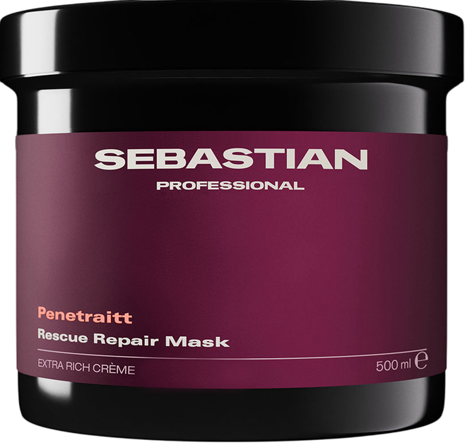 Маска для волосся Sebastian Professional Penetraitt для пошкодженого волосся 500 мл (4068359106091) - Фото 1 Маска для волосся Sebastian Professional Penetraitt для пошкодженого волосся 500 мл (4068359106091) - зображення 1