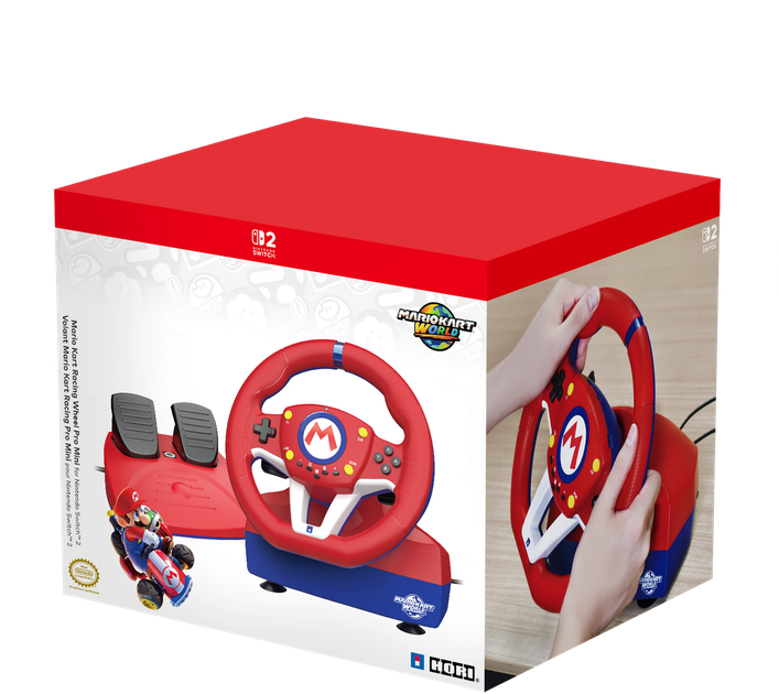 Kierownica Hori Mario Kart Racing Wheel Pro Mini dla Nintendo Switch 2 HRSS202 (4961818042445) - obraz 6