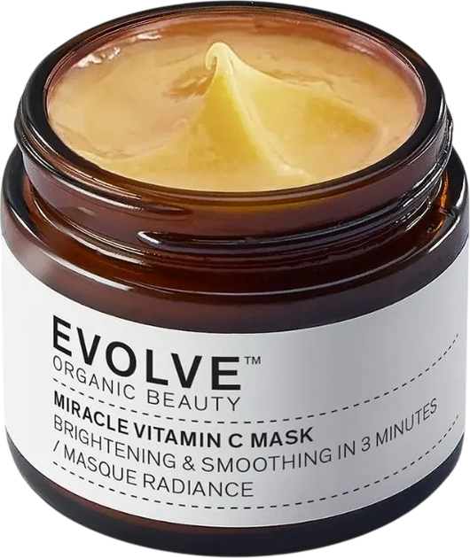 Maska do twarzy Evolve Organic Beauty Miracle Vitamin C rozjaśniająca 60 ml (5060200045749) - obraz 2