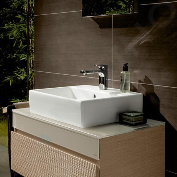 Меблевий умивальник VILLEROY & BOCH MEMENTO, білий/глянсовий, накладний - зображення 3