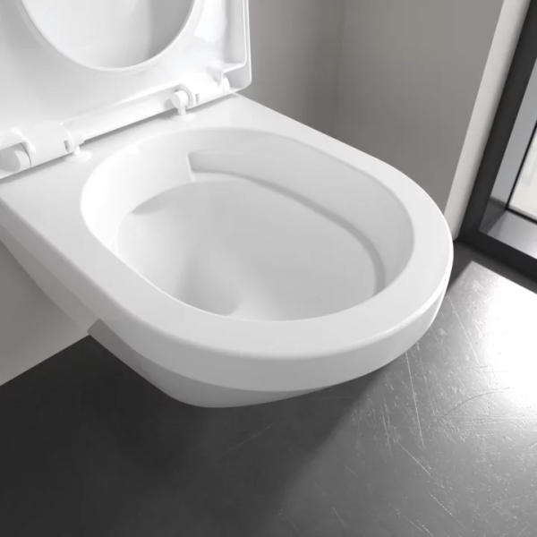 Підвісний унітаз VILLEROY & BOCH ARCHITECTURA, білий/глянсовий, настінний - зображення 6