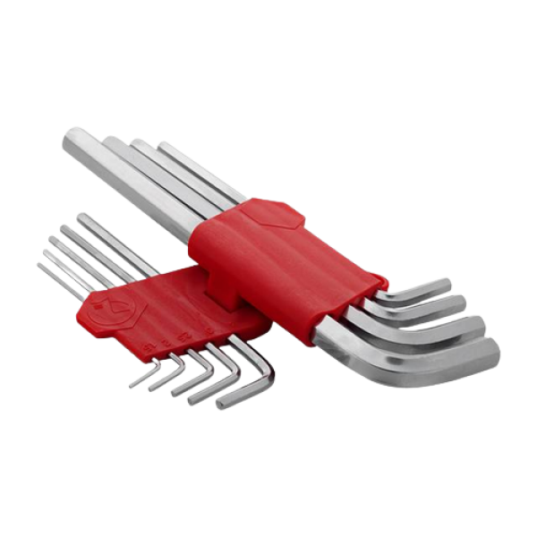 Набор ключей шестигранных INTERTOOL 9шт, середние 1.5-10мм, CrV (32482) - Фото 3 Набор ключей шестигранных INTERTOOL 9шт, середние 1.5-10мм, CrV (32482) - изображение 3