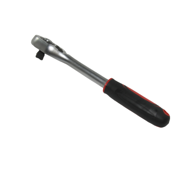 Вороток трещотка 1/2" INTERTOOL 24 зуба, длина 250мм, CrV, с храповым механизмом (34011) - изображение 2