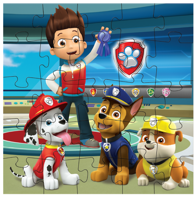 Пазл 3 в 1 Paw Patrol. Готові до роботи - изображение 6