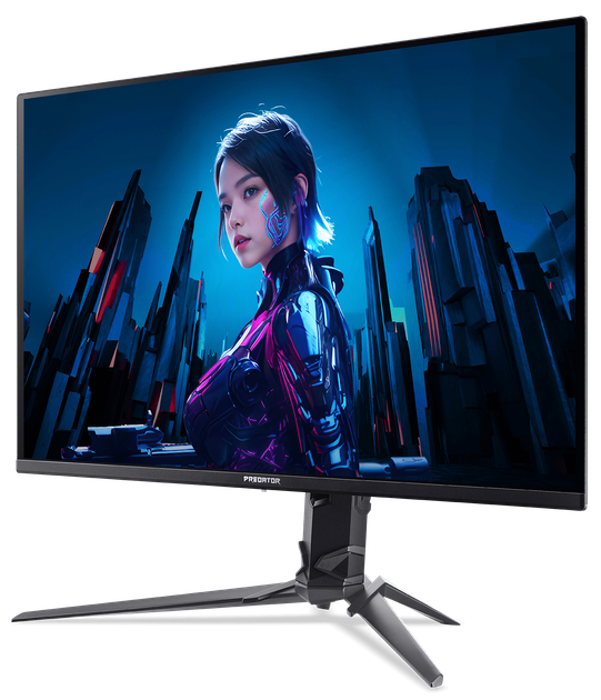 Монітор TFT ACER 26.5" Predator X27UW3bmiiprx (UM.GXXEE.305) QD-OLED QHD 240Hz 2*HDMI DP Pivot MM Black - Фото 2 Монітор TFT ACER 26.5" Predator X27UW3bmiiprx (UM.GXXEE.305) QD-OLED QHD 240Hz 2*HDMI DP Pivot MM Black - изображение 2