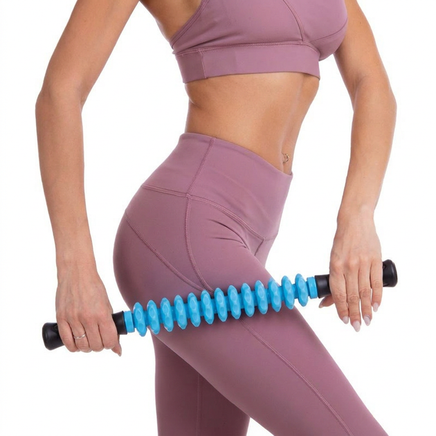 Масажер палиця роликовий 13 масажерів SP-Sport Massager Bar 88104 Blue - Фото 9 Масажер палиця роликовий 13 масажерів SP-Sport Massager Bar 88104 Blue - зображення 9