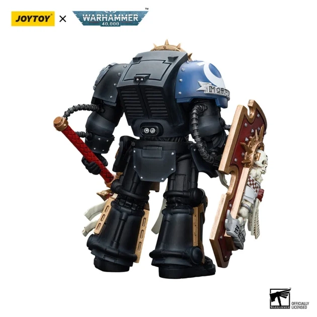 Фігурка warhammer 40k JoyToy Ultramarines Chaplain in Terminator Armour 1/18 - зображення 4