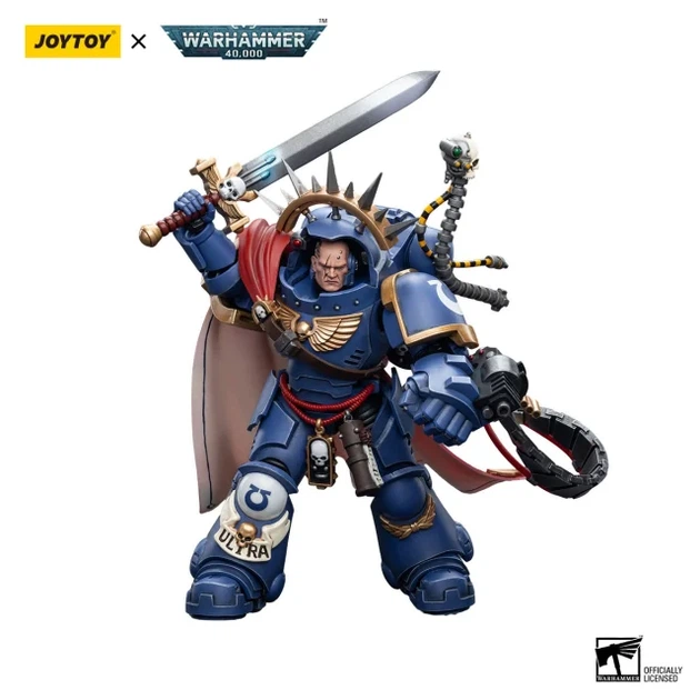 Фігурка warhammer40k JoyToy Ultramarines Captain in Gravis Armour 1/18 - зображення 2