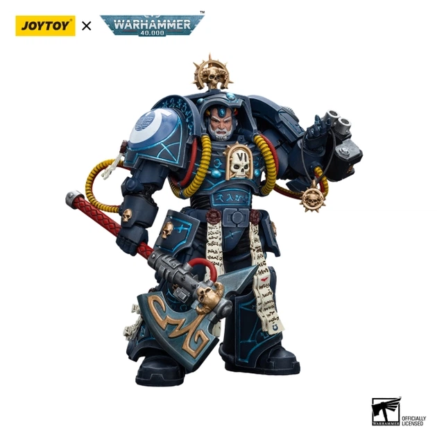 Фігурка warhammer40k JoyToy Ultramarines Librarian in Terminator 1/18 - зображення 4