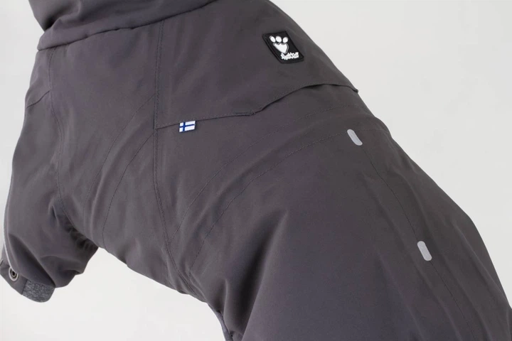 Теплый комбинезон для собак Hurtta Extreme Overall 25S Серый - изображение 3